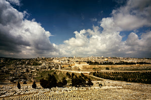 Jerusalem from the Mount of Olives (color)