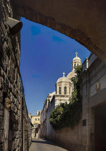 Via Dolorosa, Jerusalem (color)